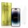iPhone 14 Pro Max/15 Plus Glass Gold kijelzővédő üvegfólia