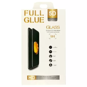 iPhone 14 Plus Full Glue 5D Kijelzővédő Üvegfólia Fekete-5900217955627 1 kép