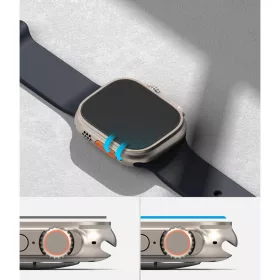 Apple Watch Ultra 1/2/3 (49mm) Ringke ID FC kijelzővédő üvegfólia-8809881268378 1 kép