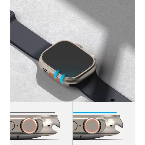 Apple Watch Ultra 1/2/3 (49mm) Ringke ID FC kijelzővédő üvegfólia-8809881268378 1 kép