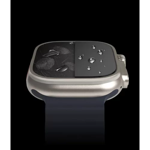 Apple Watch Ultra 1/2/3 (49mm) Ringke ID FC kijelzővédő üvegfólia-8809881268378 10 kép