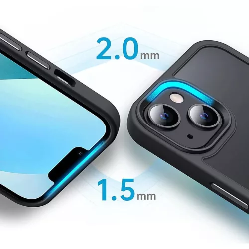 iPhone 14 Pro Tech-Protect Magmat Magsafe Tok sötét lila/átlátszó-9490713929988 5 kép