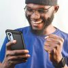Xiaomi 12 Lite Tech-Protect carbon mintájú TPU tok fekete-9490713930021 3 kép