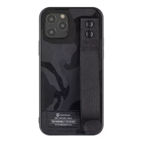 iPhone 12/12 Pro Tactical Camo Troop tok fekete-8596311194733 3 kép