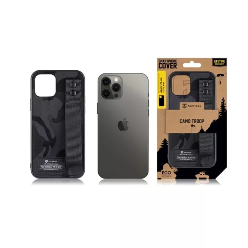 iPhone 12/12 Pro Tactical Camo Troop tok fekete-8596311194733 2 kép