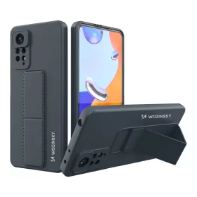 Xiaomi Poco M4 Pro 5G Wozinsky Kickstand tok sötétkék-9145576247525 1 kép