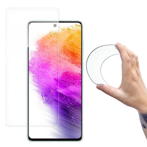 Samsung Galaxy A73 5G Wozinsky Flexi nano hybrid kijelzővédő üvegf-9145576245163 1 kép