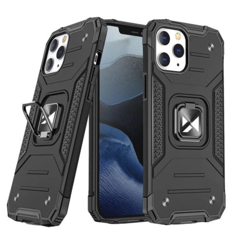iPhone 14 Pro Ring Armor Wozinsky tok kihajtható támasszal fekete-9145576265543 1 kép