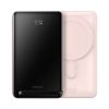 Baseus Powerbank 10000mAh Mágneses (MagSafe) vezeték nélküli töltéssel 20W Overseas Edition rózsaszín (PPCX000202) + USB Type C Baseus Xiaobai Series 60W 0.5m