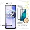 Realme C35 üvegfólia Wozinsky Full Glue 9H fekete kerettel tokbarát-9145576260685 1 kép