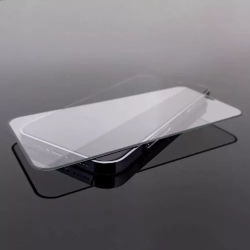 Realme C35 üvegfólia Wozinsky Full Glue 9H fekete kerettel tokbarát-9145576260685 2 kép