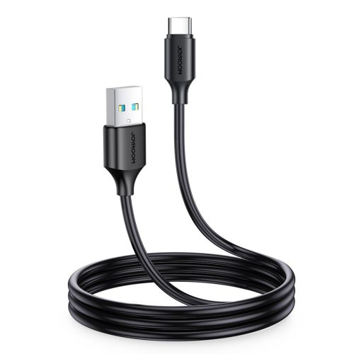 Joyroom Type-C USB adat és töltőkábel 3A 1m fekete-6956116733230 8 kép