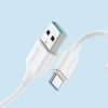 Joyroom Type-C USB adat és töltőkábel 3A 2m fehér-6956116733414 4 kép