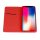 Xiaomi 12/12X Telone mágneses fliptok piros