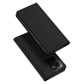 Vivo X80 Lite / V25 Dux Ducis Skin Pro Öko Bőr fliptok fekete-6934913032367 1 kép
