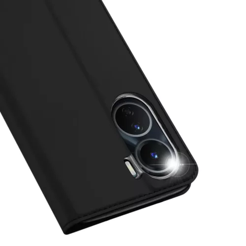 Vivo Y16 / Y02s Dux Ducis Skin Pro Öko Bőr fliptok fekete-6934913032381 8 kép