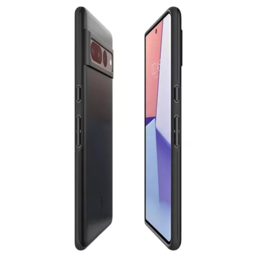 Google Pixel 7 Pro Spigen Thin Fit ultravékony tok fekete-8809811862768 4 kép