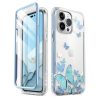 iPhone 14 Pro Max Supcase Cosmo tok kék pillangós-843439119772 1 kép