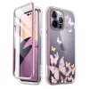  iPhone 14 Pro Max Supcase Cosmo lila pillangós tok-843439120280 3 kép