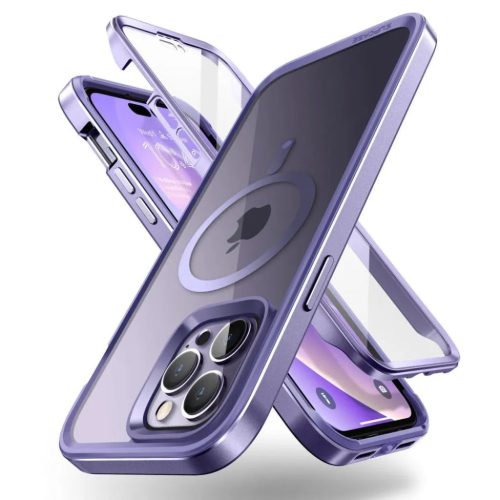 iPhone 14 Pro Max Supcase UB Edge MagSafe kompatibilis tok sötétlila-843439120747 1 kép