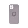 Xiaomi Redmi 10C 4G Szilikon tok hátlapi gyűrűvel világos szürke-5900495003898 4 kép