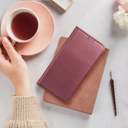 Oppo Reno 8 Pro Smart Magneto fliptok bordó-5903396181030 2 kép