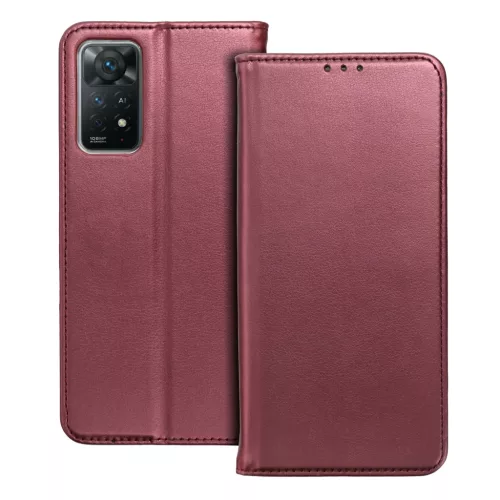 Oppo Reno 8 Pro Smart Magneto fliptok bordó-5903396181030 3 kép