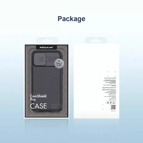 iPhone 14 Plus Nillkin CamShield Pro Magnetic tok kék (MagSafe kompat-6902048248465 9 kép