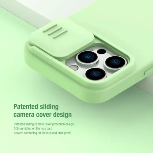 iPhone 14 Pro Max Nillkin CamShield Silky Magsafe kompatibilis sziliko-6902048249509 4 kép