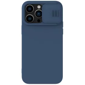 iPhone 14 Pro Nillkin CamShield Silky szilikon tok kék-6902048249264 6 kép