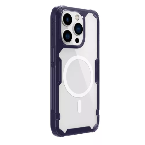 iPhone 14 Pro Max Nillkin Nature TPU Pro Magnetic Tok sötétlila-6902048257146 2 kép
