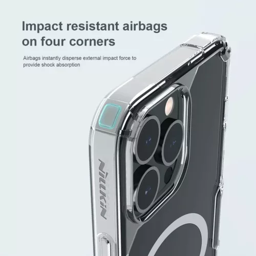 iPhone 14 Pro Max Nillkin Nature TPU Pro Magnetic Tok sötétlila-6902048257146 4 kép
