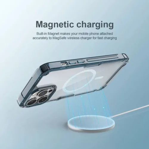 iPhone 14 Pro Max Nillkin Nature TPU Pro Magnetic Tok sötétlila-6902048257146 6 kép