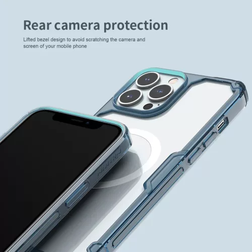 iPhone 14 Pro Max Nillkin Nature TPU Pro Magnetic Tok sötétlila-6902048257146 7 kép