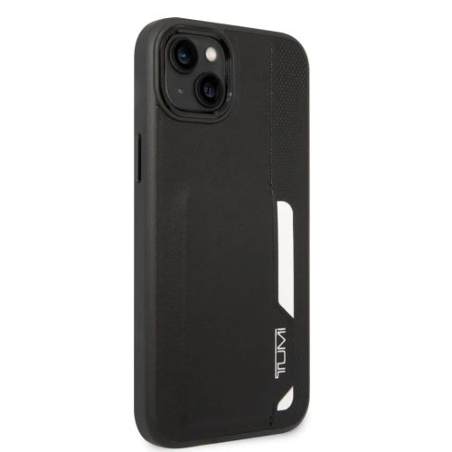 iPhone 14 Plus TUMI bőr tok kártyatartóval fekete-3666339075125 6 kép