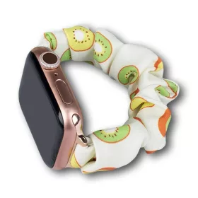 Apple Watch 2/3/4/5/6/7/8/9/SE (42/44/45mm) Fabric gumis óraszíj kiv-9145576255346 3 kép