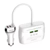 LDNIO C2 autós telefon töltő 2x USB, QC 3.0, LED, 36W, szivargyújt-6933138690079 1 kép
