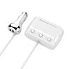 LDNIO C2 autós telefon töltő 2x USB, QC 3.0, LED, 36W, szivargyújt-6933138690079 3 kép