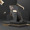 Samsung Galaxy A23 5G Forcell Leather Kickstand tok fekete-5903396179969 10 kép