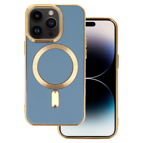 iPhone 12 Pro Max Beauty MagSafe kompatibilis tok kék-5900217962045 7 kép