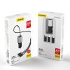 Dudao 3in1 USB autós telefontöltő 3,4 A beépített kábellel Light-6973687241087 2 kép