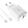 Tech-Protect C20W hálózati töltő adapter PD20W/QC3.0 1x USB-A, 1x USB-C, 1x USB-C - lightning töltőkábel
