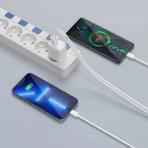 Tech-Protect C20W hálózati töltő adapter PD20W/QC3.0 1x USB-A, 1x -9490713929124 4 kép
