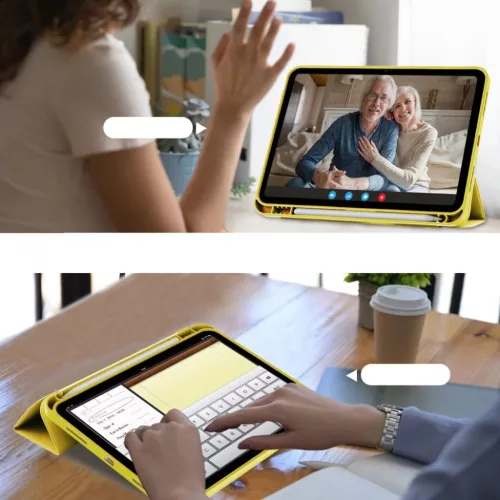 iPad 10.9 2022 / iPad 11 2025 Tech-Protect SC Pen tok sárga-9490713930861 4 kép
