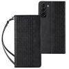 Samsung Galaxy A23 5G Mágneses Strap fliptok fekete-9145576263686 1 kép