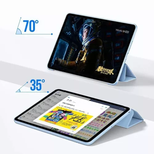 iPad 10.9 2022 / iPad 11 2025 Tech-Protect SmartCase tok kék-9490713930649 5 kép