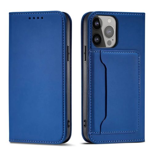 Samsung Galaxy A23 5G Mágneses Card fliptok kék-9145576263495 4 kép