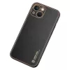 iPhone 14 Plus Dux Ducis Yolo TPU és PU bőr tok fekete-6934913032008 4 kép