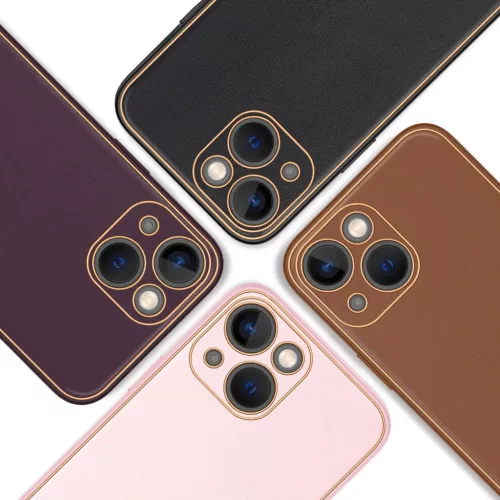 iPhone 14 Plus Dux Ducis Yolo TPU és PU bőr tok fekete-6934913032008 5 kép
