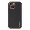iPhone 14 Plus Dux Ducis Yolo TPU és PU bőr tok fekete-6934913032008 6 kép